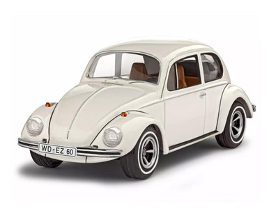 Revell 1/32 1968 Volkswagen Beetle Plastic Model Kit w/Paint, Brush & Cement RMX77681