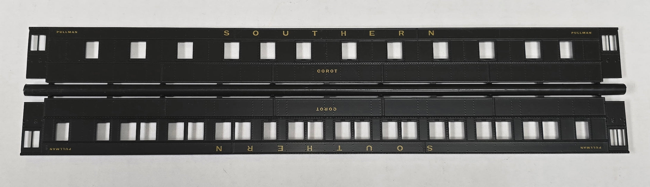 Branchline Trains HO Scale Pullman 6-3 3523 Southern "Corot" Car Sides