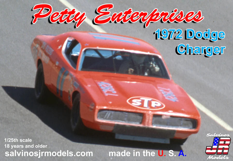 Salvinos JR Models 24568 1/25 Petty Enterprises 1972 Dodge Charger