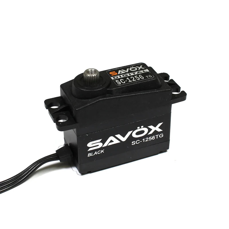 Savox SC1256TG-BE Black Edition Standard Size Coreless Digital Servo