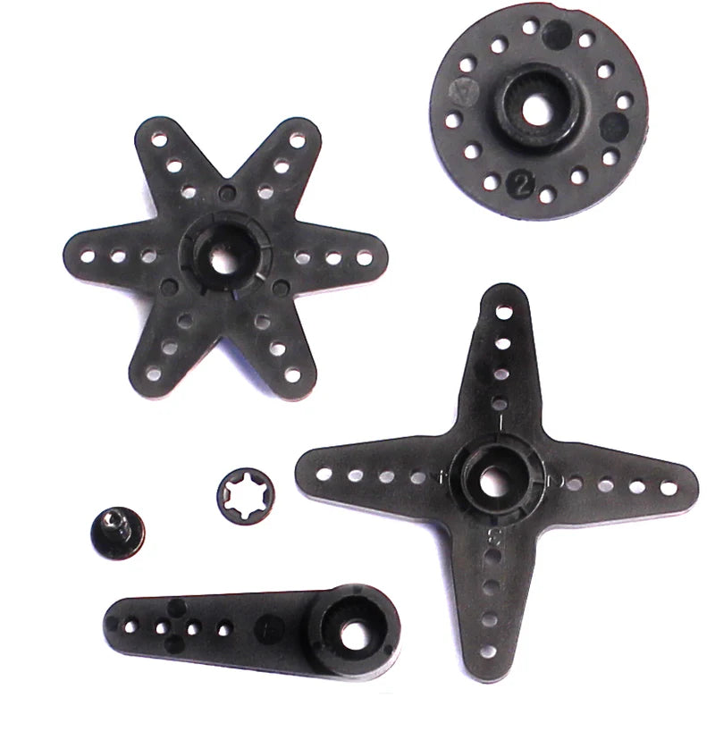 Savox SH22M 25T Plastic Standard Servo Horn Set for Metal Gear Servos