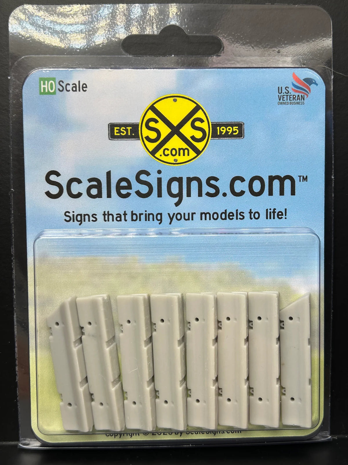 ScaleSigns HO-13 HO Scale Jersey Barriers