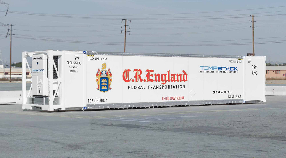 ScaleTrains 11699 HO Scale CIMC 53' Reefer Container CR England CREU