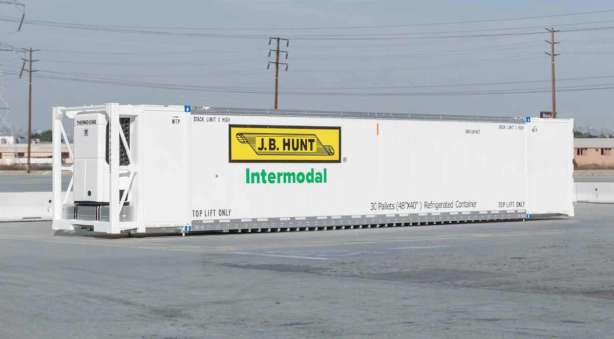 ScaleTrains 11709 HO Scale CIMC 53' Reefer Container JB Hunt JBRU