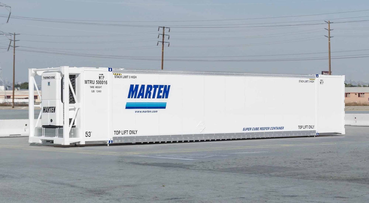 ScaleTrains 11714 HO Scale CIMC 53' Reefer Container Marten MTLU