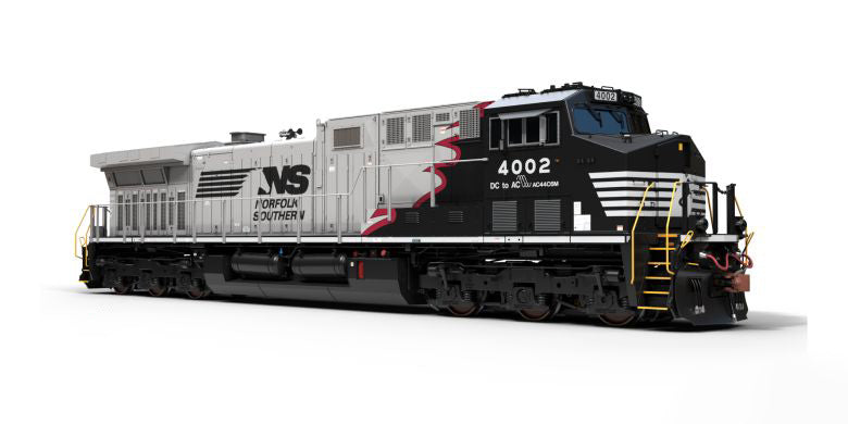 ScaleTrains 39885 HO Scale GE AC44C6M Norfolk Southern “Black Mane” NS 4002 - DCC Sound