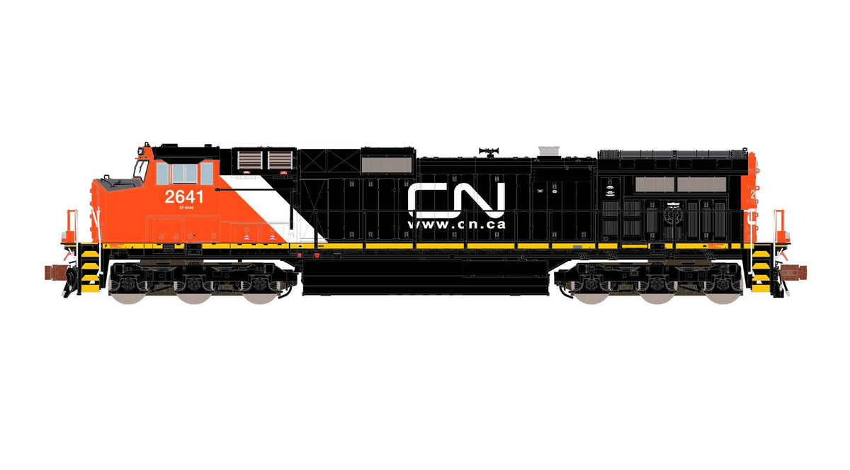 ScaleTrains Rivet 38695 N Scale GE DASH 9 Diesel Canadian National CN 2641 DCC & Sound