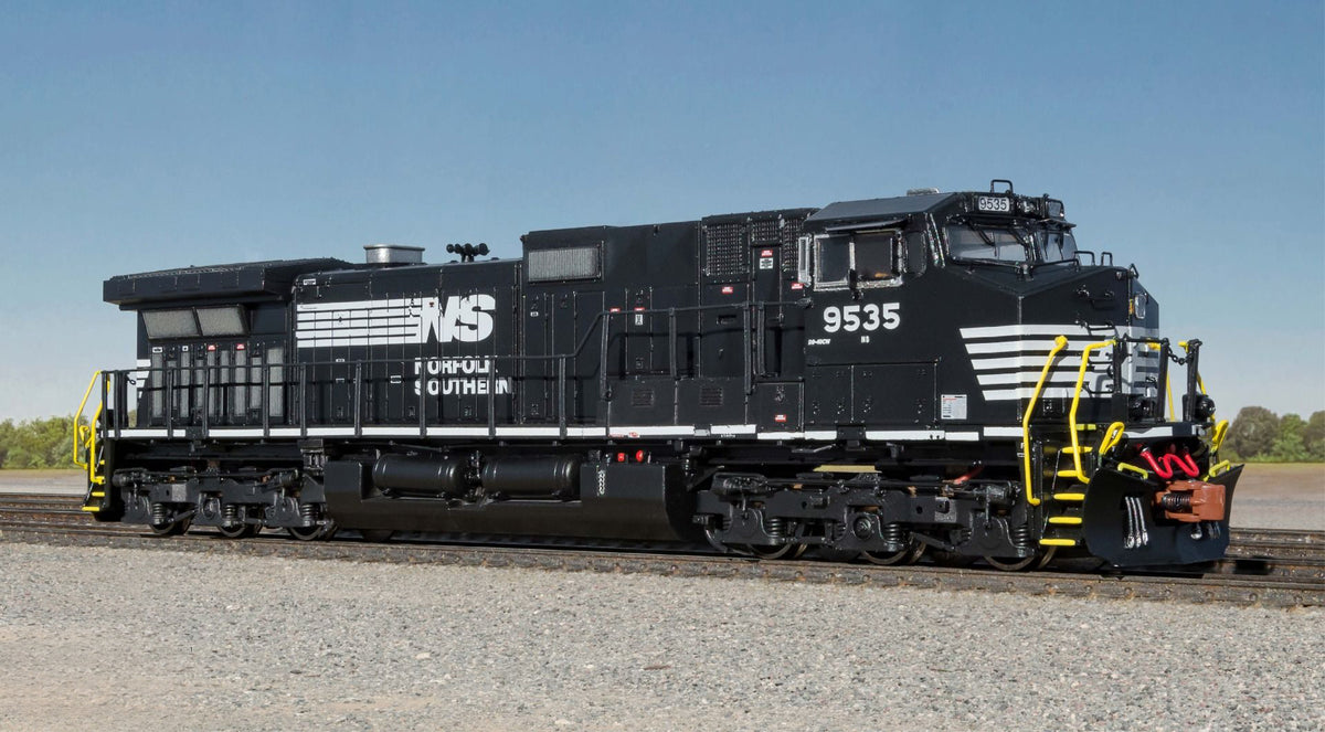 ScaleTrains Rivet 38715 N Scale GE DASH 9 Diesel Norfolk Southern NS 9593 DCC & Sound