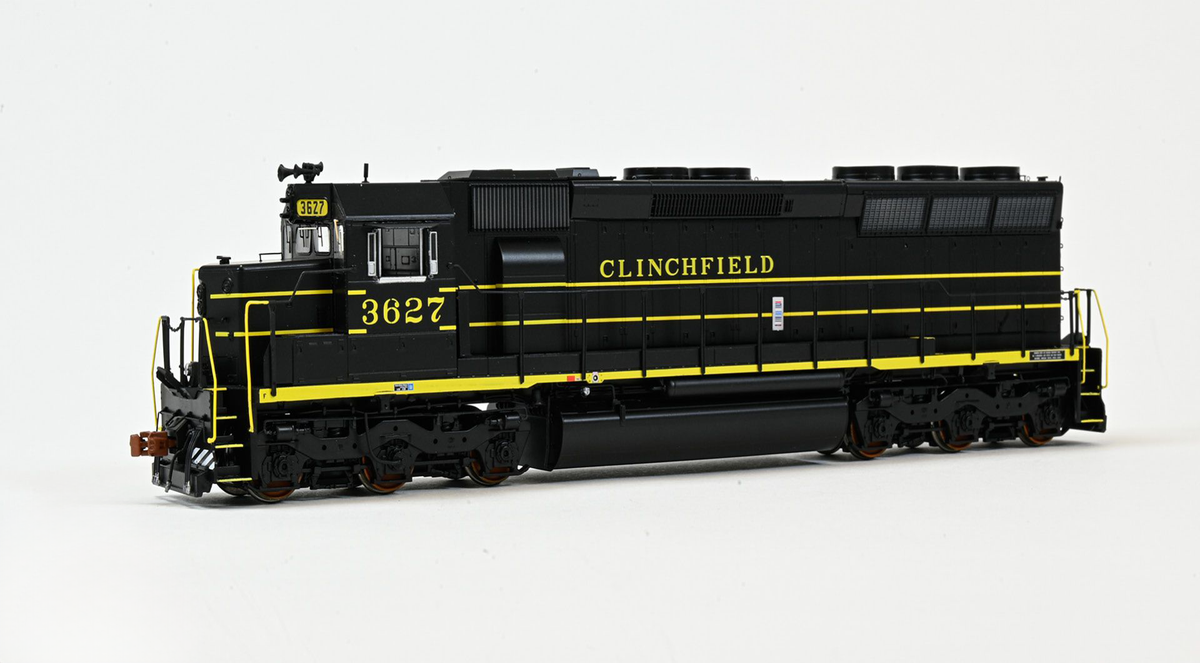 ScaleTrains Rivet 39767 HO Scale EMD SD45 Phase IIc Clinchfield "ex-SCL" 3627 DCC & Sound