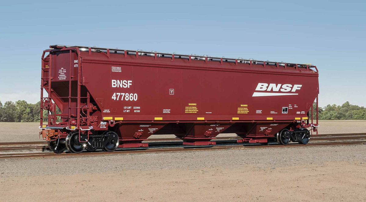 ScaleTrains Rivet 40317 HO Scale Gunderson 5188 Covered Hopper BNSF 477860