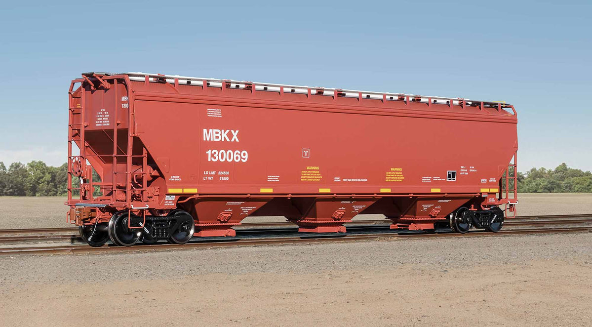 ScaleTrains Rivet 40321 HO Scale Gunderson 5188 Covered Hopper MBKX 130069