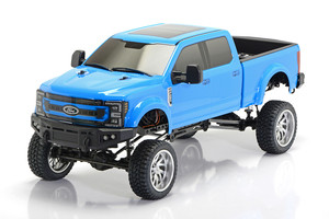 Ford F250 1/10 4WD KG1 Edition Lifted Truck Daytona Blue - RTRCEG8992