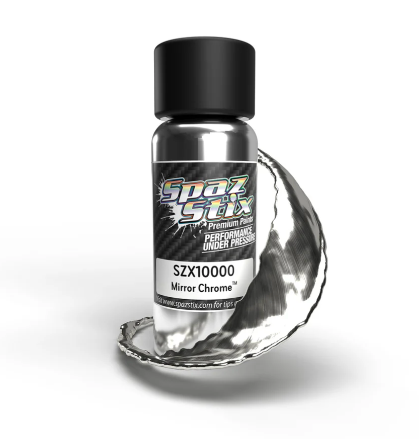 Spaz Stix 10000 Ultimate Mirror Chrome Airbrush Ready Paint