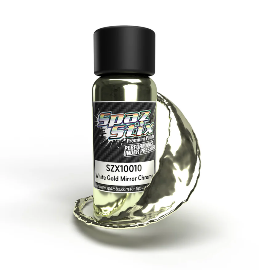 Spaz Stix 10010 Gold Mirror Chrome Airbrush Ready Paint