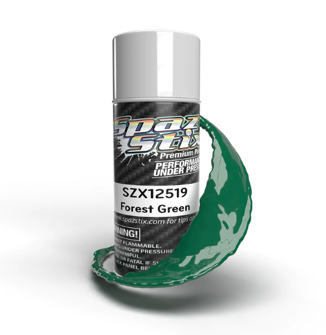 Spaz Stix 12519 Forest Green Spray Paint