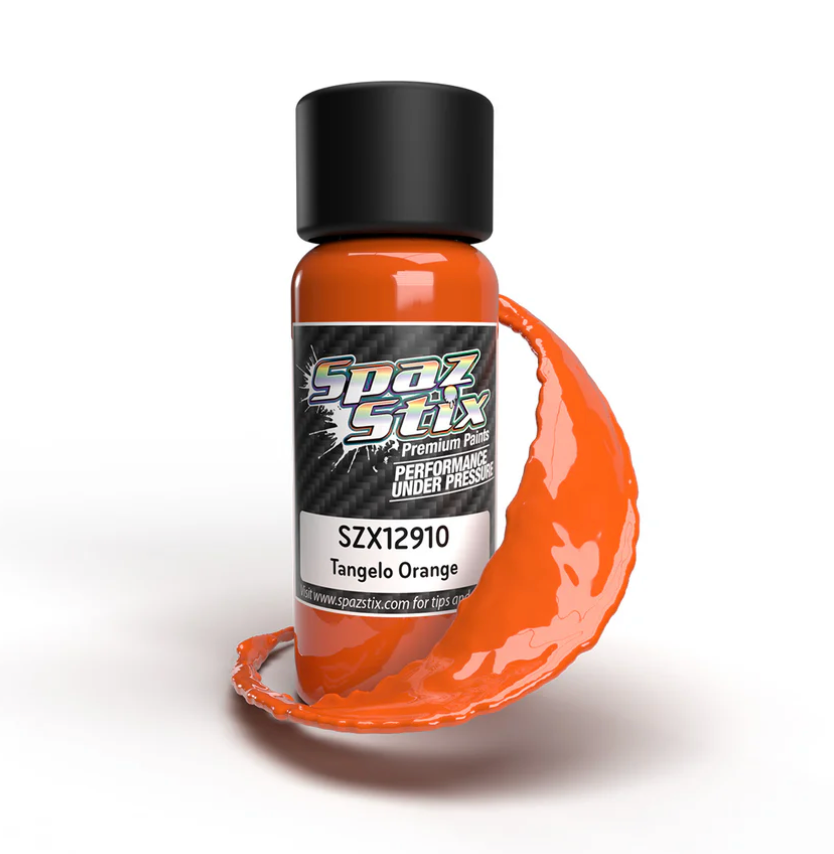 Spaz Stix 12910 Tangelo Orange Airbrush Ready Paint