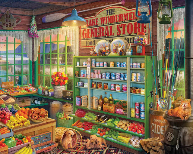 Springbok 33-01677 Lake Windermere General Store