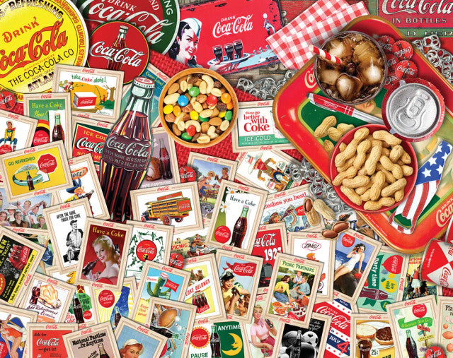 Springbok 33-15519 Coca-Cola Collector's Table