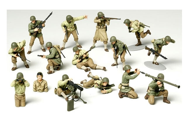 Tamiya 32513 1/48 US Army Infantry GI Figures Set Kit