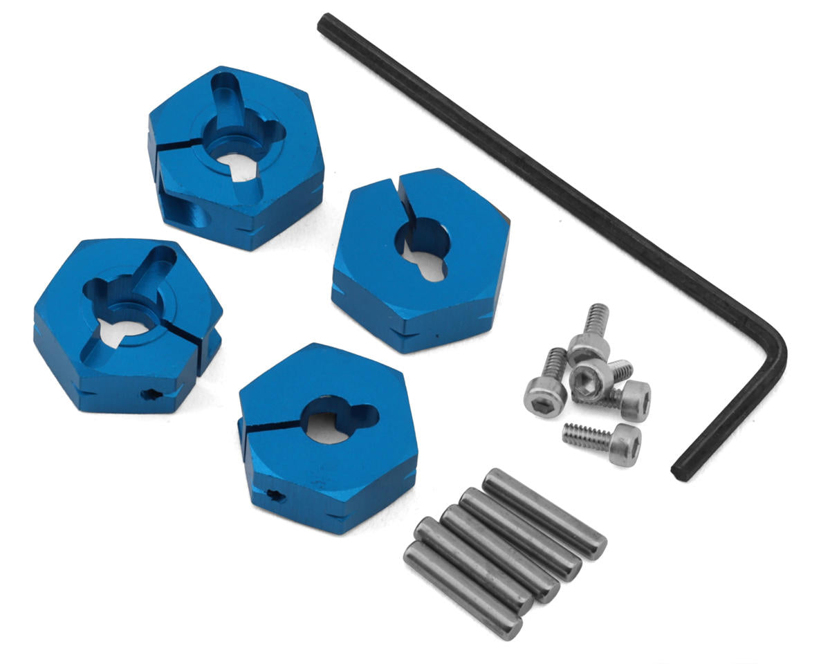 Tamiya 53823 TT-01 Blue Aluminum Clamping Wheel Hex
