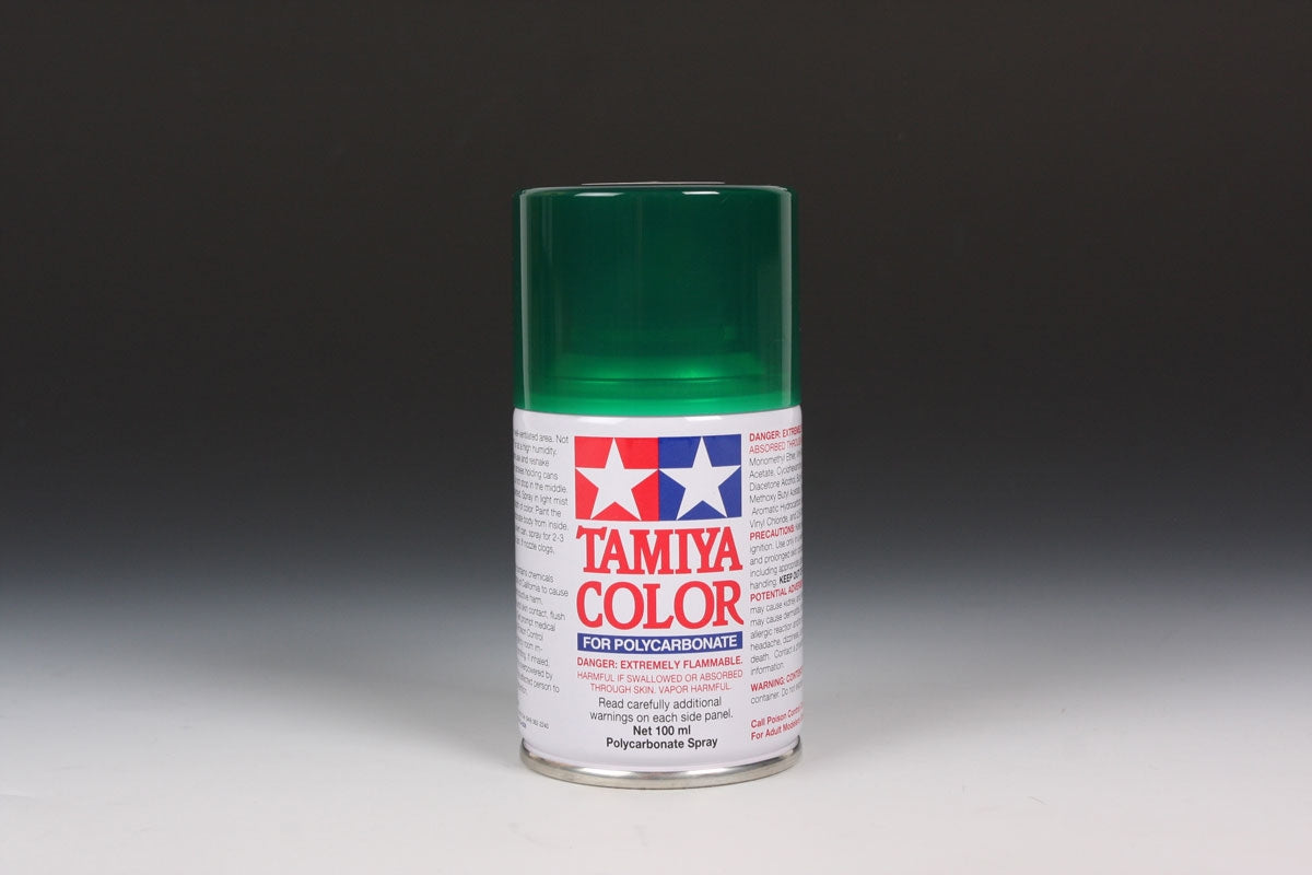 Tamiya 86044 PS-44 Polycarbonate Spray Paint 100ml Translucent Green
