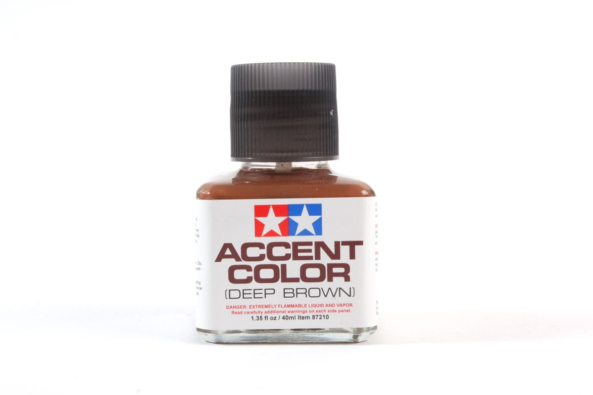 Tamiya 87210 Panel Line Accent Color 40ml Deep Brown