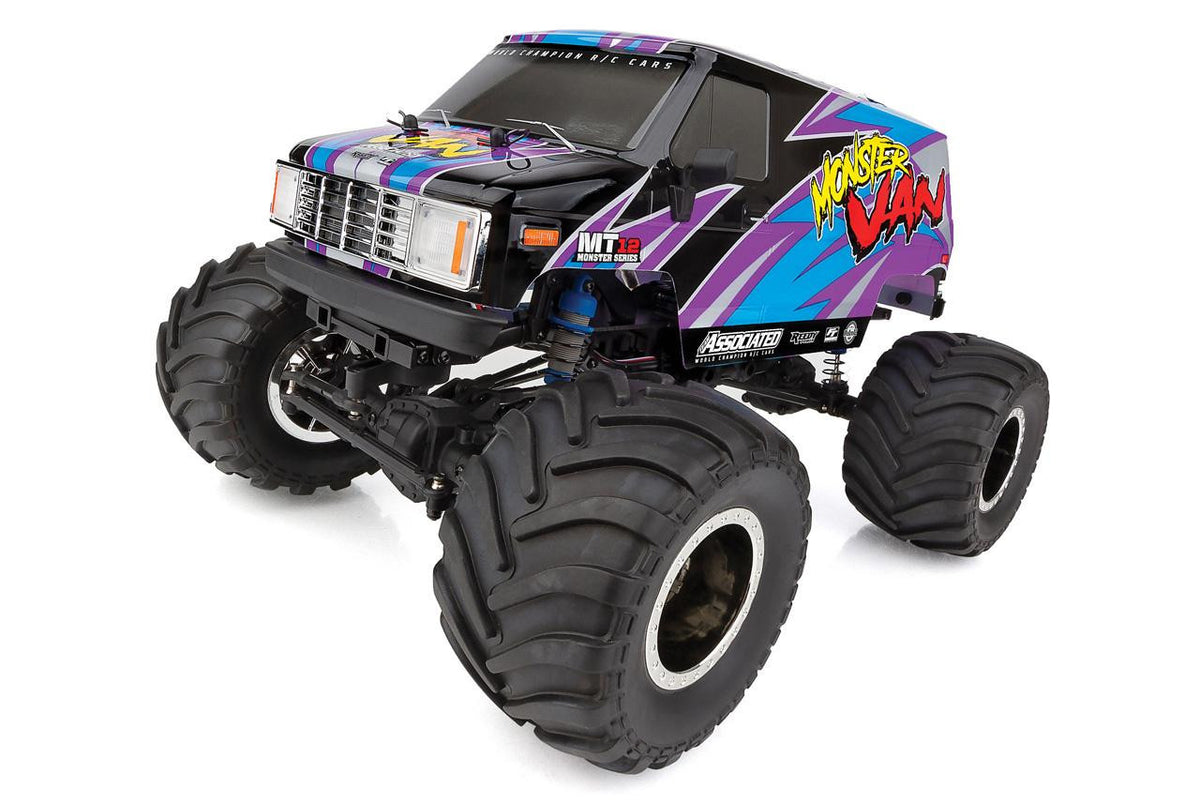 Team Associated 40008C MT12 1/12 4WD Off-Road Monster Van RTR LiPo Combo