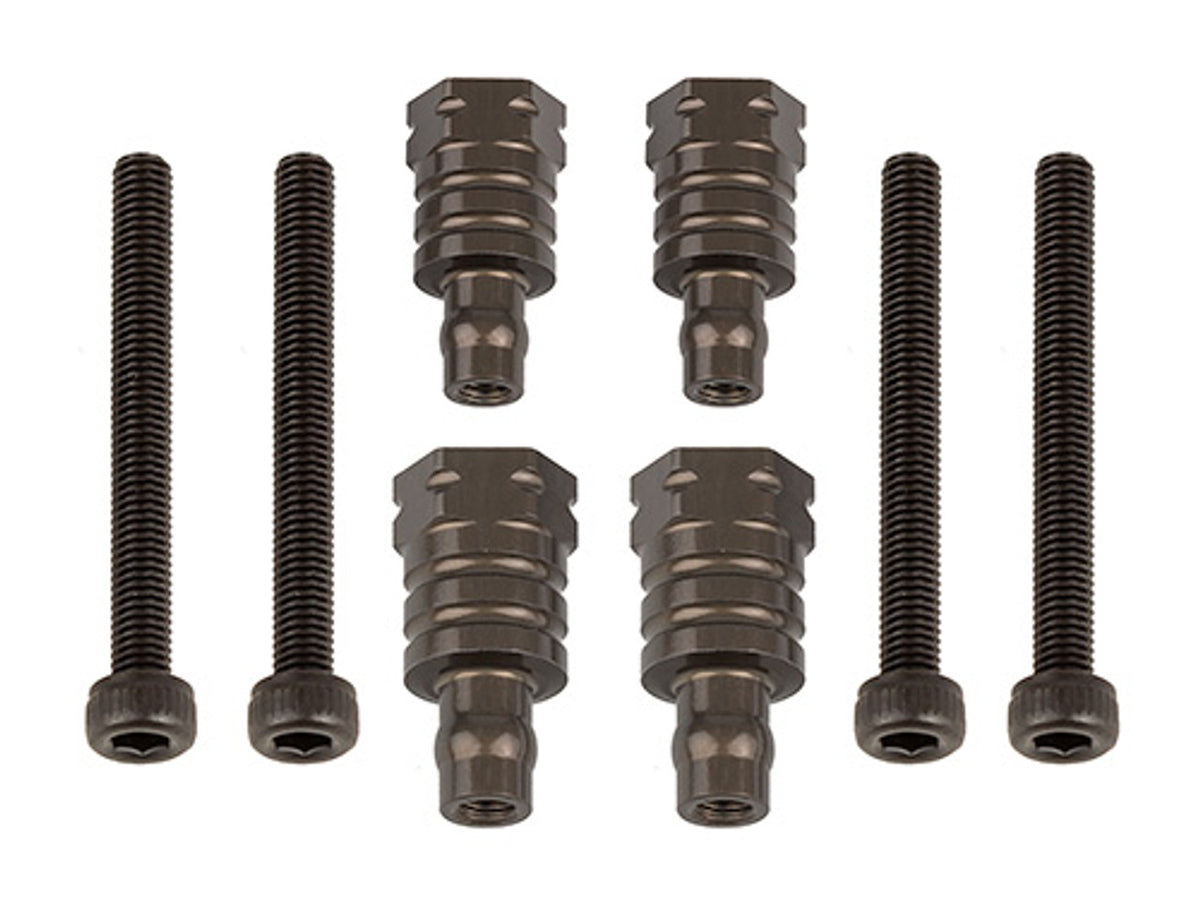 Team Associated 81591 RC8B4 Factory Team Aluminum 14mm & 17mm Shock Bushings