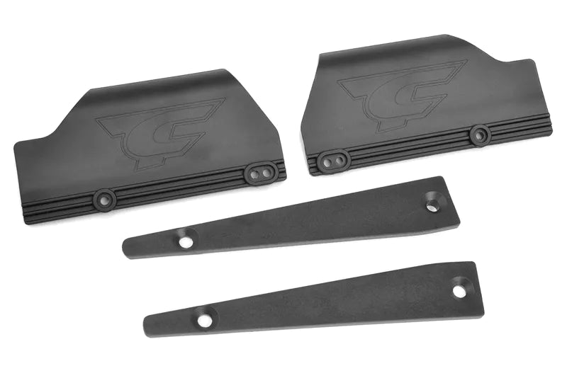 Team Corally C-00180-1066 Composite  Left and Right Mud Guards fits Kagama