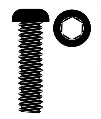 Team Corally C-3003-30-25 Steel M3 x 25mm Hex Button Head Screws
