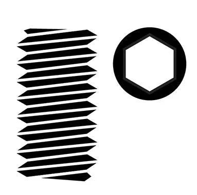 Team Corally C-3004-30-03 Steel M3 x 3mm Hex Set Screws