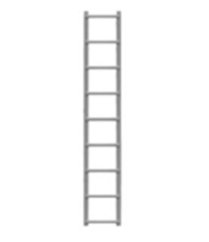 Tichy Train Group 3066 HO Scale Freight Car Ladder - Tall Boxcar Style