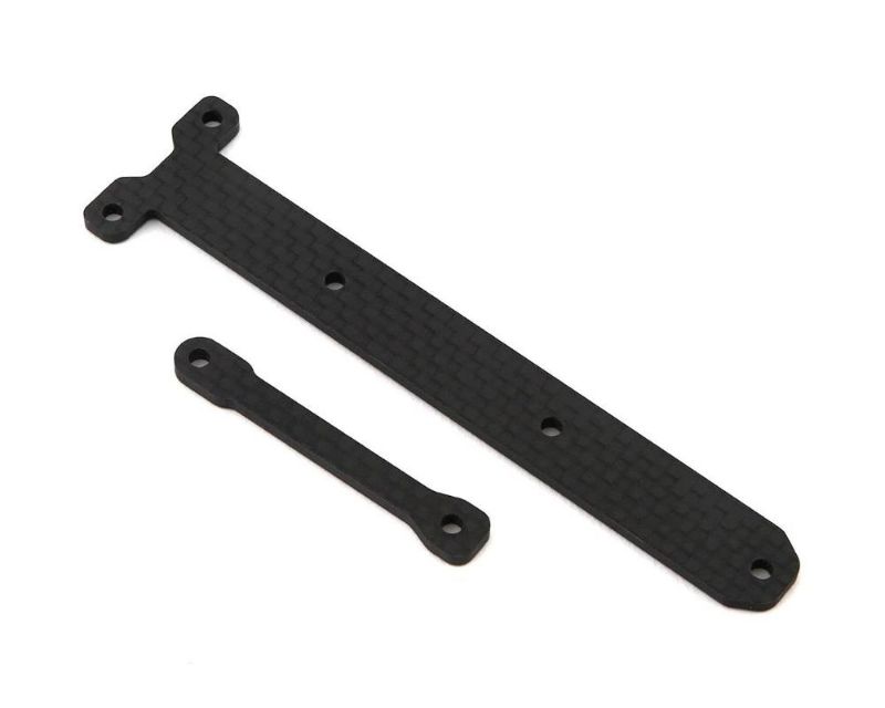 Team Losi Racing TLR231088 Carbon Chassis Brace Support Set: 22X-4 (231088)
