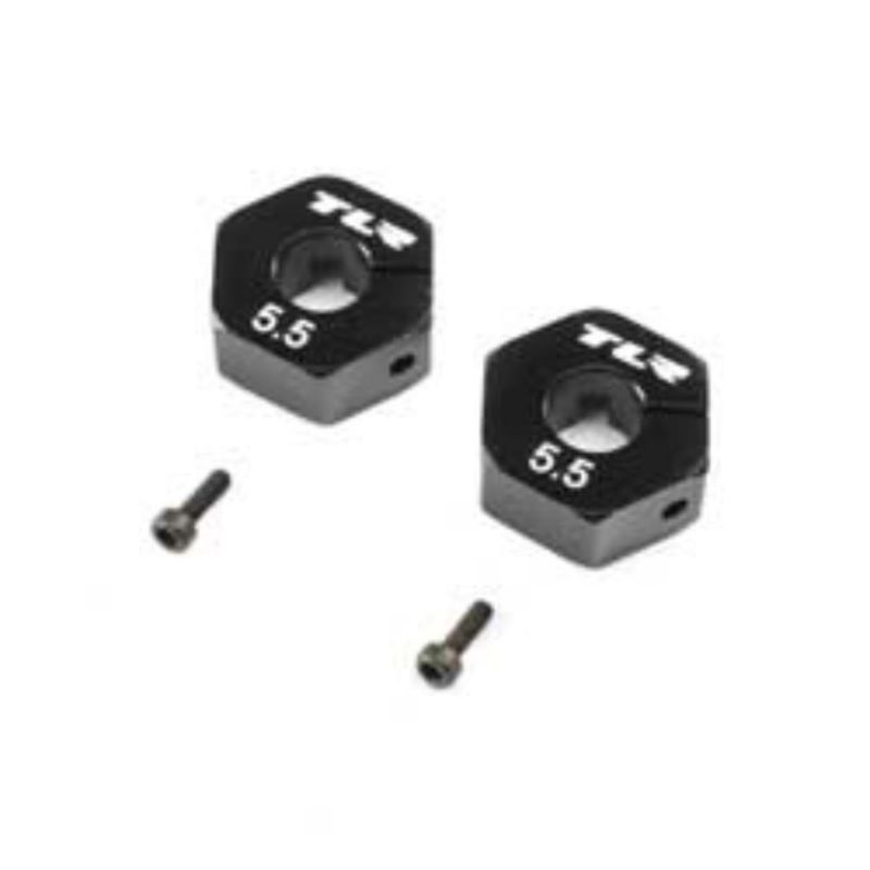 Team Losi Racing TLR232114 Wheel Hex, 12mm x 5.5mm (2) (232114)