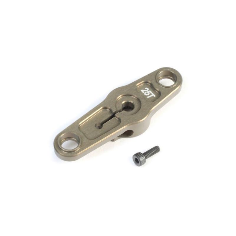 Team Losi Racing TLR341016 Aluminum Servo Horn, Throttle, 25T: 8X (341016)