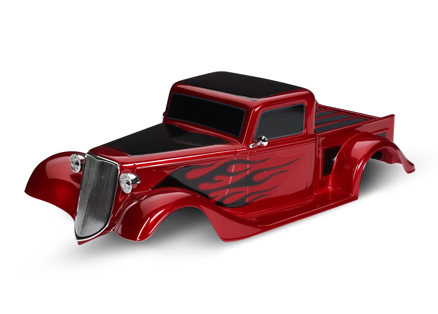 Traxxas 9335R Body Hot Rod Truck Red (9335R)