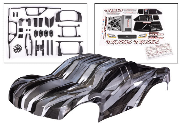 Traxxas 10211X ProGraphix Body with Supports/Latches Decals for MAXX Slash