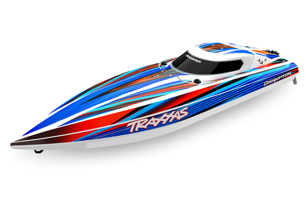 Traxxas 106064-4 Blue Disruptor Race Boat 4S