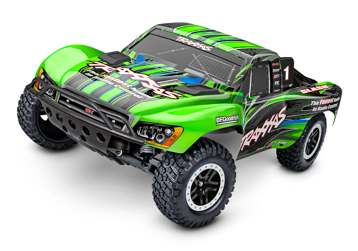 Traxxas 58134-4 Green 2WD Slash RTR 1/10 BL-2s Brushless Short Course Truck