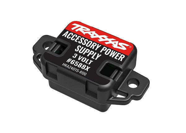 Traxxas 6588X 3V 3 Amp Regulated Accessory Power Supply with Power Tap Connector