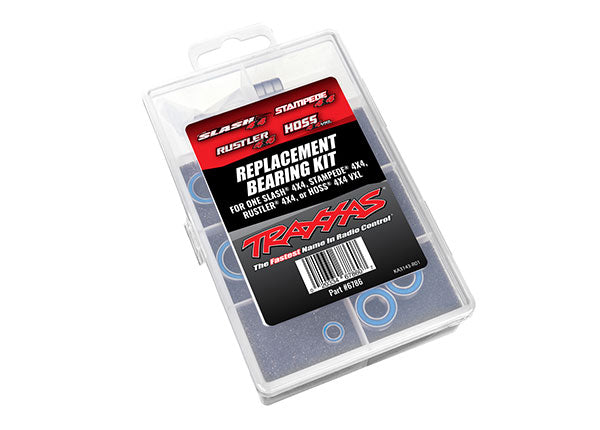 Traxxas 6786 Complete Bearing Kit fits Hoss 4X4 VXL, Slash 4X4, Stampede 4X4, or Rustler 4X4