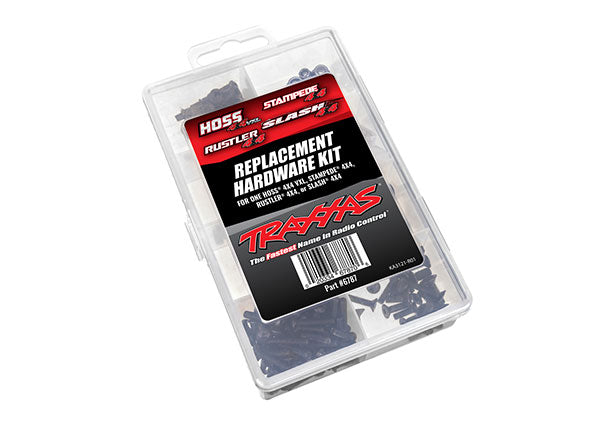 Traxxas 6787 Complete Hardware Kit fits 4x4: Hoss, Slash, Stampede, Rustler