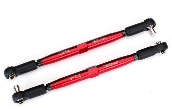 Traxxas 7748R Red Anodized Aluminum Toe Links X-Maxx