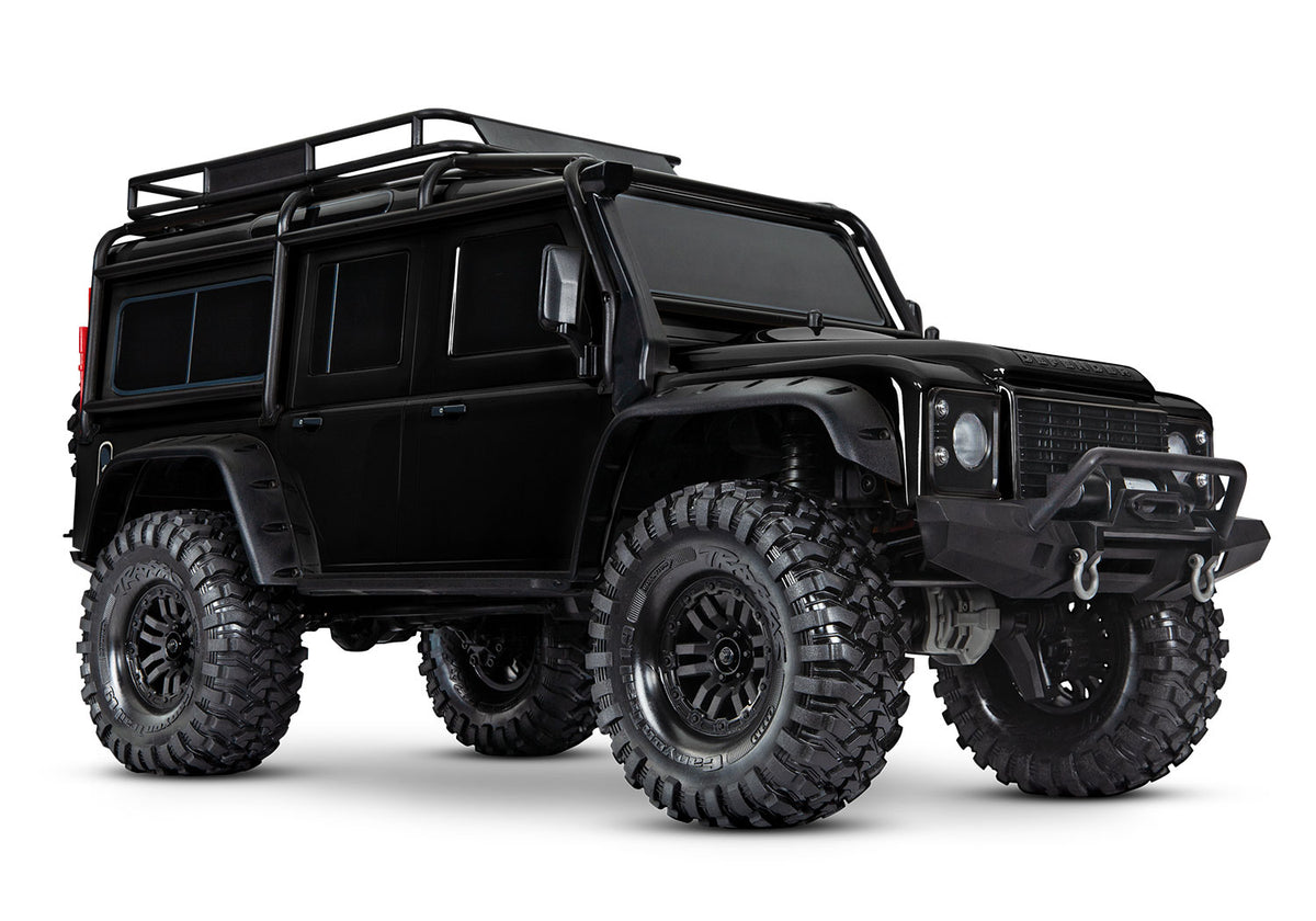 Traxxas 82056-4 TRX-4 Land Rover Defender 1/10 Scale RTR 4WD Crawler Black