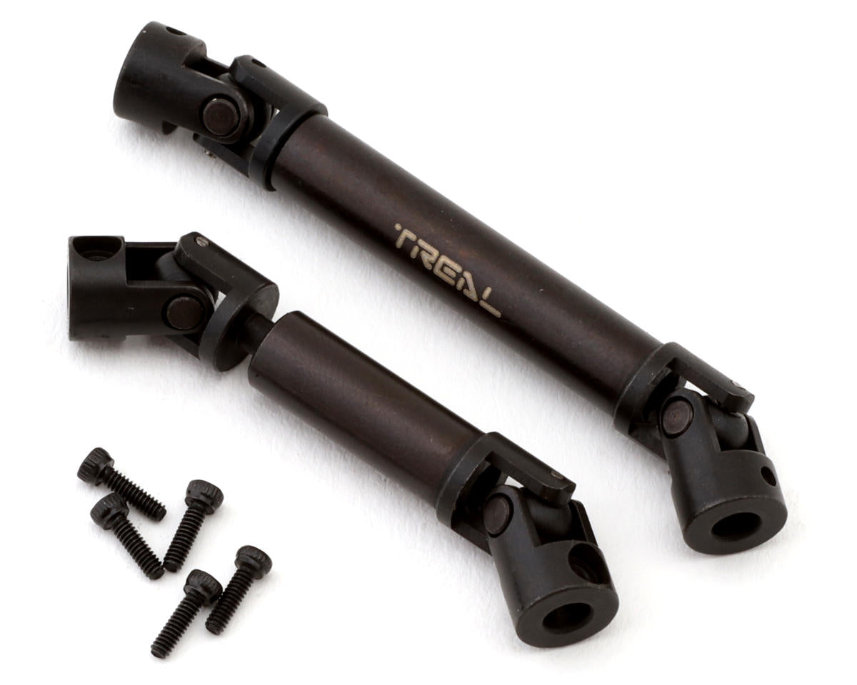 Treal Hobby (X002WMLWA7) Steel Center Driveshafts for SCX24 C10/Bronco/Wrangler