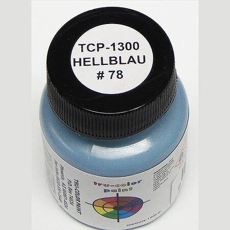 Tru-Color 1300 Hellblau 78 Solvent Based Acrylic Paint