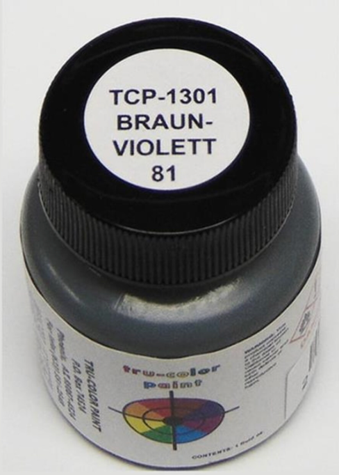 Tru-Color 1301 Braunviolett 81 Solvent Based Acrylic Paint
