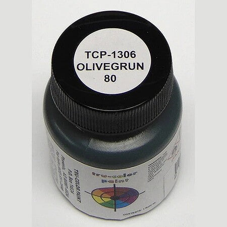 Tru-Color 1306 Olivgrün 80 Solvent Based Acrylic Paint