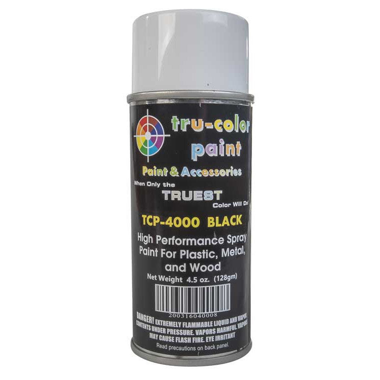 Tru-Color 4000 Gloss Black High Performance Spray Paint