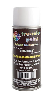 Tru-Color 4004 Matte Rail Brown High Performance Spray Paint